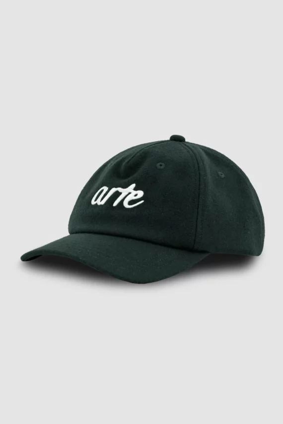 casquette laine verte